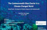 The Commonwealth Blue Charter in a Climate-Changed World · 2020. 8. 28. · Jeff Ardron Ocean Governance Adviser Project Lead for the Commonwealth Blue Charter j.ardron@commonwealth.int