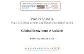 Paolo Vineis - BAL Lazio · 2016. 5. 24. · [shallow groundwater] Surface water salinity [downstream] [river] Shrimp farming Poor land management Pond water [consumption] Health