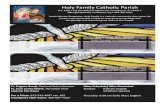 Holy Family Catholic Parish...2019/01/27  · Holy Family Catholic Parish Est. 1980 • PO Box 482/919 Spence Rd, Van Alstyne, Tx 75495 • oﬃce@holyfamily-vanalstyne.org • 903-482-6322