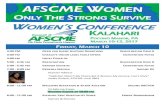 NLY THE STRONG URVIVE WOMEN C - AFSCME Council 13 · Kristie Wolf-Maloney, Director, AFSME ouncil 13 Grievance Department AFS ME ouncil 13 Grievance Department Staff Union 101 Sagewood