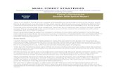 WALL STREET STRATEGIES · 2020. 10. 23. · WALL STREET STRATEGIES Wall Street Strategies- providing independent stock market research since 1991 through a balanced approach to investing
