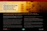 Rethinking Software-Defined NetworksThe joint F5 and Cisco solution marries the Cisco Application Centric Infrastructure (ACI) architecture with F5’s deep expertise in an area that’s