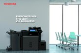 MANAGED PRINT EXPERTS - Toshiba Business · 2019. 12. 18. · USB Flash Drive Scan/Print Capabilities Versatile Paper-Handling and Finishing Options Robust Security Capabilities 9