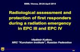 Radiological assessment and protection of first responders during … · 2015. 4. 21. · Vladimir Kutkov, NRC “Kurchatov Institute”, Russian Federation . IEM9, Vienna, 20-24
