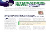 AEA CANADIAN REGULATORY CONSULTANT Attend AEA …aea.net/AvionicsNews/ANArchives/InternationalNew...Broadcast (ADS-B) Out Systems,” in May. This AC provides guidance for the initial