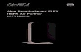 Alen BreatheSmart FLEX HEPA Air Purifier · 2017. 11. 9. · compromise the level of clean air your air purifier can provide. Alen’s AutoShip Filter Plan — Convenience, Pure Air