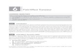 6.1 Introduction 6.2 Field Effect Transistor (FET)yepublicatechnologies.com/samples/EBElectronics.pdf · 2019. 11. 1. · 186 • 6/Field eFFect transistor 6.3 Junction FET (JFET)
