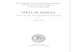 STELLAR MODELS BASED ON THE PROTON-PROTON …gymarkiv.sdu.dk/MFM/kdvs/mfm 30-39/mfm-30-16.pdfNr.16 5 The starting point is the four standard equations of a star in equilibrium : 6)