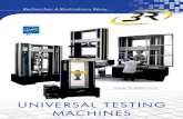 UNIVERSAL TESTING MACHINESrsp-rpp.com/images/Docs/anglais/Universal-Testing... · 2017. 10. 5. · MODEL SYNTHEZ 3kN, 5kN and 10kN SyntheZ models literally break the codes of the