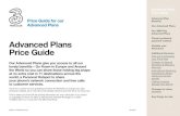 Advanced Plans Price Guide - Three...1 Advanced Plans Price Guide Advanced Plans Price Guide Our Advanced Plans give you access to all our lovely benefits – Go Roam in Europe and