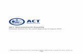 ACT Government Gazette...2019/08/22  · ACT Government Gazette | 22 August 2019 3 financial audit team. As a Director, you will be primarily responsible for leading and managing audit