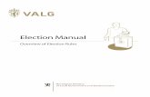 Election Manual - Regjeringen.no · 2019. 4. 5. · 3.2 the term election official..... 11 3.3 delegation of powers by electoral committees/county electoral committees ... 4.11 production,