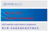 Galactic Astronomystaff.ustc.edu.cn/~xkong/gal-astro/lesson-27.pdf · 2021. 1. 12. · 活动星系核观测特征： 明亮、致密的核区：核区光度远大 于正常星系核区的光度