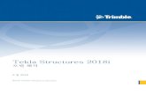 Tekla Structures 2018i · 2018. 10. 2. · Tekla Structures 2018i 모델 해석 9 월 2018 ©2018 Trimble Solutions Corporation