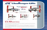 Optional Accessories CL10 - Challenger Lifts · 2018. 6. 29. · Part #10315 10315 Stack Adapter kit comes standard with CL10V3-DPC models (Optional accessory) Part #B10264A Increase