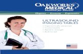 UltrasoUnd imaging tables - PRWebww1.prweb.com/.../MMBRMD0005-UltrasoundTableLine-PR.pdf · 2012. 3. 29. · Oakworks line of ultrasound exam tables were designed in alliance with