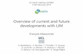 Overview of current and future developments with LIM3 · LIM3 reference parameters LIM3 2 parameters estimated Sea ice drift, 12 14 April 2012 [Massonnet et al., 2013, submitted]