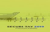 PROGRAMME - Securi-TayWELCOME Hello and welcome to Securi-Tay 2019. Securi-Tay is organised each year by the Ethical Hacking Society and we’re pleased to announce that this is the