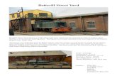 Botterill Street Yard Data Sheet.pdf · 2018. 9. 8. · Botterill Street Yard depicts a small urban yard area, which can be operated as either a wagon repair facility or a locomotive