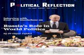 Russia s Role in World Politics - Political Reflection€¦ · on Russia’s Role in World Politics Dr Ozgur Tufekci oztufekci@cesran.org ussia Federation as the core successor of