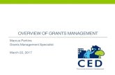 OVERVIEW OF GRANTS MANAGEMENT - hhs.gov · ACF Office of Grants Management Contact information: Bridget Shea Westfall Grants Management Officer U.S. Department of Health and Human