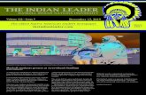 Volume 122—Issue 9 December 13, 2019 - The Indian Leader · 2019. 12. 12. · Volume 122—Issue 9 December 13, 2019 Haskell students protest at Arrowhead Stadium KAYLA BOINTY A