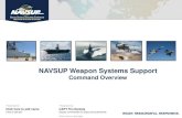 NAVSUP Weapon Systems Support...NAVSUP Weapon Systems Support Command Overview. NAVSUP WSS History 1917 Naval Aircraft Factory was established at the Philadelphia Naval Shipyard 1942