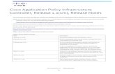 Cisco Application Policy Infrastructure Controller, Release Cisco Application Policy Infrastructure