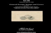 Siegel Auction Galleries - 880-General Foreign Stamps and Covers · 2012. 3. 21. · AUCTION GALLERIES, INC. Sale 880 Thursday, July1, 2004 General Foreign Stamps and Covers Featuring
