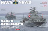 GET READY - Department of Defence · 2015. 3. 17. · GET READY Crews put to test as frigates prepare for deployment Centre The official newspaper of the Royal Australian Navy Volume