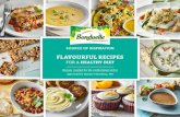 FLAVOURFUL RECIPES - Bonduelle · 2020. 10. 1. · FLAVOURFUL RECIPES FOR A HEALTHY DIET Recipes created for the institutional sector Approved by Maryse Falardeau, PDt SOURCE OF INSPIRATION.