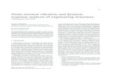 Finite element vibration and dynamic response analysis of ...39 Finite element vibration and dynamic response analysis of engineering structures A bibliography (1994–1998) Jaroslav
