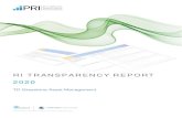 RI TRANSPARENCY REPOR T 2020 - TD Bank...1 About this report The PRI Reporting Framework is a key step in the journey towards building a common language and industry standard for reporting