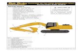 Excavator 20 Ton Class Application Chart - Slide Sledge · excavator 20 ton class application chart machine models case cx210, cx225sr cat 318c, 320c “b”, 322c “b” daewoo