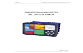 SUB-STATION ANNUNCIATOR INSTRUCTION MANUAL · 2019. 5. 13. · INMSSA Sub-station Annunciator Instruction Manual – Rev 4 Page 2 of 76 The following methods are used in this manual