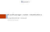 Exchange rate statistics...Contents I. Euro area and exchange rate stability convergence criterion 1. Euro area countries and irrevocable euro conversion rates in the third stage of
