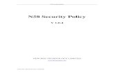 N58 Security Policy · N58 security policy NEW POS TECHNOLOGY LIMITED Revision History Date Revision Level Description Modified by 2015-08-08 1.0.0 Original Issue Alex Chen