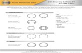 RETAINING RINGS BY ROTOR CLIP - Pacific Warehouse Sales · 2020. 11. 9. · RETAINING RINGS BY ROTOR CLIP ® Pacific Warehouse Sales is a master distributor for Rotor Clip® Retaining