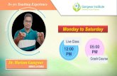 Live Class 12:00 05:00 PM - NEET BOOSTER€¦ · [] Contact. : 8400-582-582, 8604-582-582 Arrange the steps of catalytic cycle of an enzyme in order and choose the right option