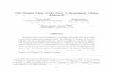 The Market Value of the Vote: A Contingent Claims Approachw4.stern.nyu.edu/finance/docs/pdfs/Seminars/093f-kalay.pdf · 2009. 9. 9. · Avner Kalay University of Utah and Tel Aviv