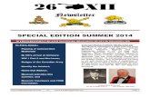 September 2014 SPECIAL EDITION SUMMER 2014 - Museum … · the Museum Booth Photo 26XII high velocity gun Photo 26XII Ambulance Photo 26XII Sprinkler Project Museum refit The Museum