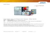 VLF Cable Test and Diagnostic System PHG TD/PD - Ampere SpA · The PHG TD/PD system is the only cable test and diagnostic system with which a comprehensive complete overview on the