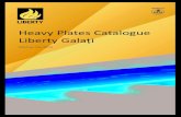 Heavy Plates Catalogue Liberty Galați › app › uploads › 2020 › 04 › ...Thickness • 6 - 40 mm shear cutting • 40.01 – 180 mm flame cutting Plate unit weight for width