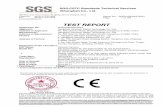 TEST REPORT Materials...SGS-CSTC Standards Technical Services (Shanghai) Co., Ltd. 588 West Jindu Road, Xinqiao, Songjiang, 201612 Shanghai, China Telephone: +86 (0) 21 6191 5666 Fax: