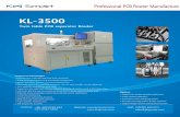 KELI KL-3500 Twin Table Router - Feb'2020 · 2020. 2. 11. · Keli Smart Professional PCB Router Manufacture KL-3500 Twin table PCB separator Router KL-3500 Features & advantages: