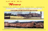 A.C.&Y. H.S. NewsFront Cover and Page 13: Ed Kirstatter found MINX 1065, MINX 1019 and MINX 1027 at Copley, Ohio, in July 1960 depite stenciling which instructs empty cars be returned