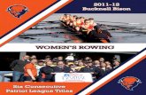 2011-12 Women's Rowing Media Guide - Bucknell Bison · 2018. 6. 18. · Bucknell Bison WOMEN’S ROWING 2011-12 4 Quick Facts Credits: The 2011-12 Bucknell Women’s Rowing Media