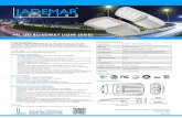 PRL LED ROADWAY LIGHT SERIES · 2020. 11. 20. · Miami, FL USA - info@jademar.com T: 305.640.0465 - F: 305.640.0468 Page 1 of 5 Informaon contained herein is subject to change without