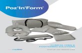 PozInForm - Medifab In Form...NOTE: All prices are AUD RRP. Pharmatex is stocked option, Lenzing indent order only. PozInForm Heel Cushion With Lenzing FR® Cover 85cm long x 25cm