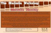 EDITION 11 NOV The Marimba Workshop › wp-content › uploads › ...The Marimba Workshop (Pty) Ltd 1 EDITION 11 NOV 2020 BEAT IT! The Marimba Workshop We are almost at the end of